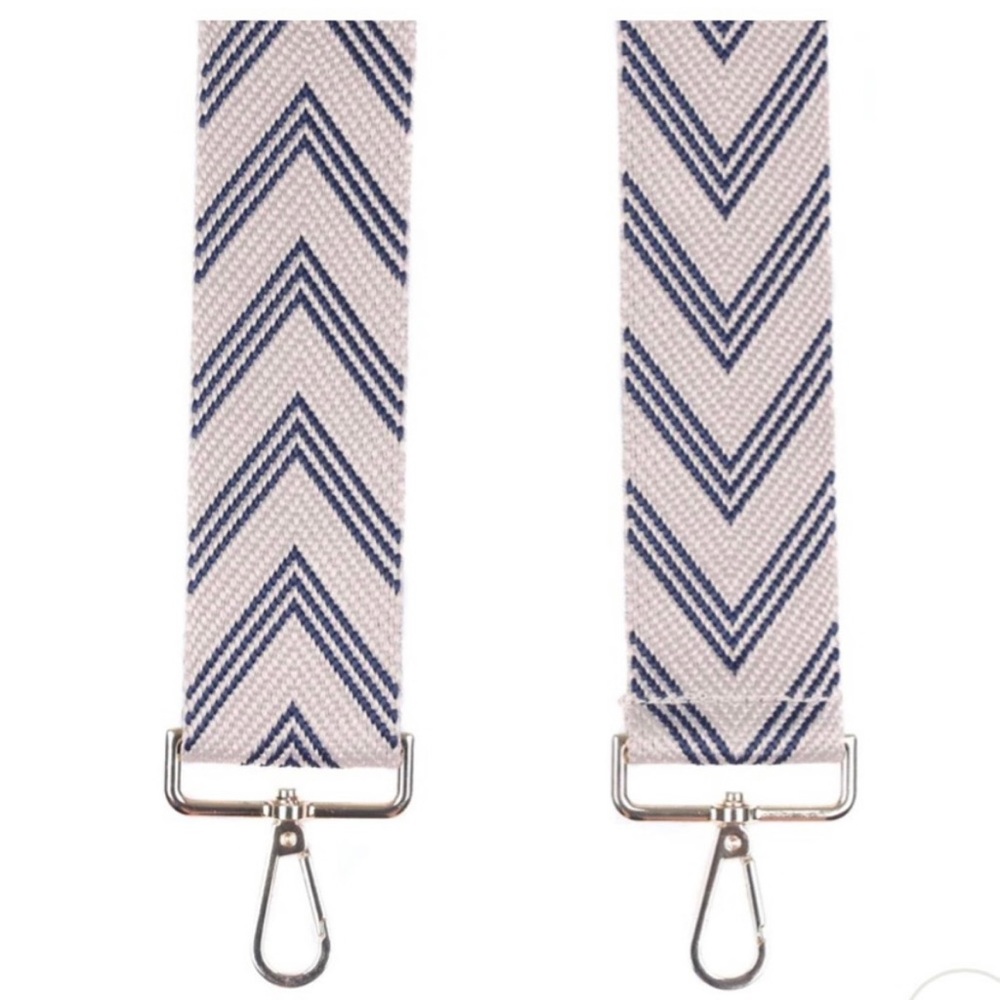 new Pom Pom London • chevron bag strap